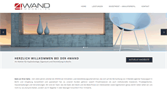 Desktop Screenshot of 4wand.de