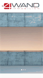 Mobile Screenshot of 4wand.de